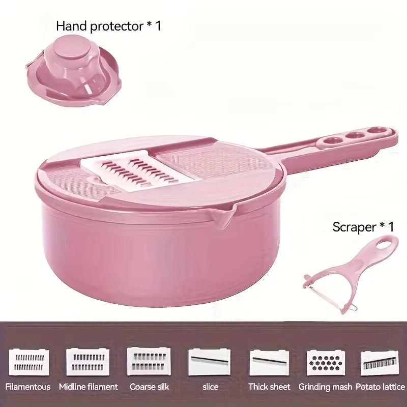 9 in 1 Vegetable Cutter Multi-Functional Potatoes Manually