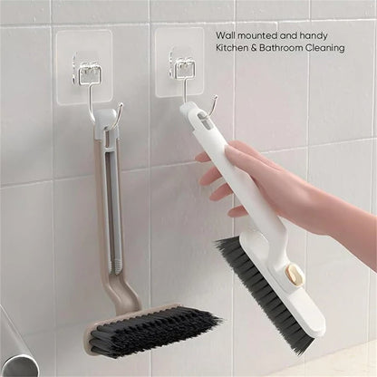 Multi-Function Rotating Crevice Cleaning Brush Hand-held