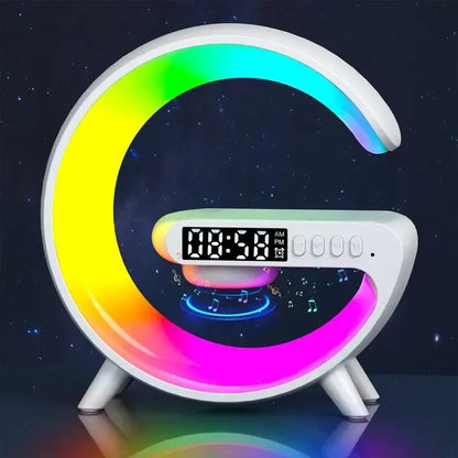 Multifunction RGB Light Bluetooth Speaker Alarm Clock