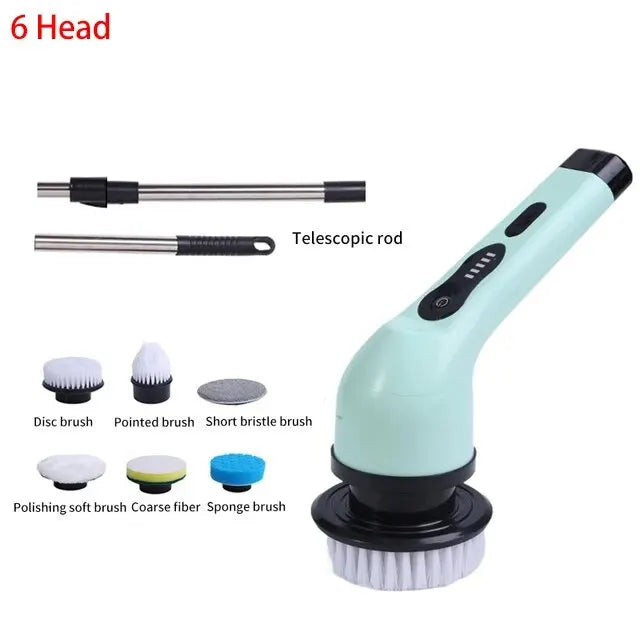 Wireless Electric Cleaning Brush Bathroom Window Kitchen
