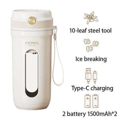 Z30 USB Electric Portable Fruit Blender 350ML Charging