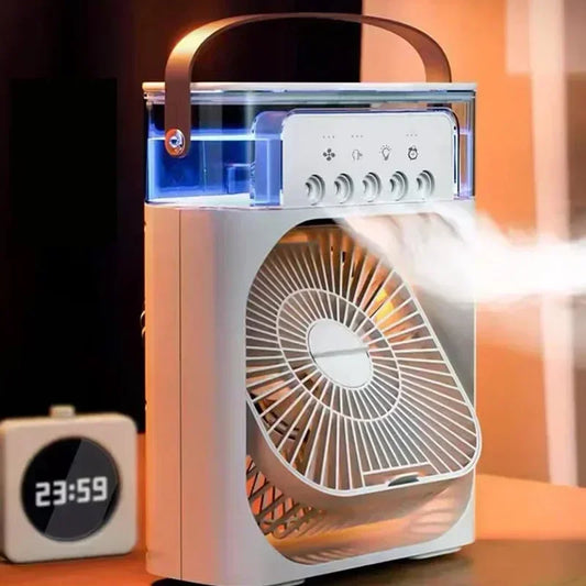 Household air humidifier, portable fan, air conditioner,