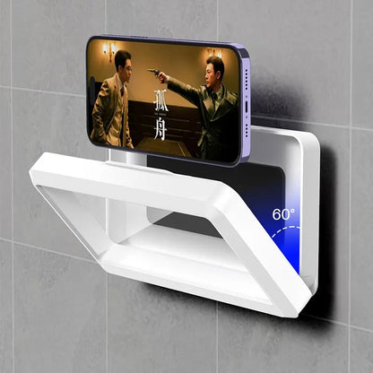 Bathroom Waterproof Phone Holder Home Wall Phone Case