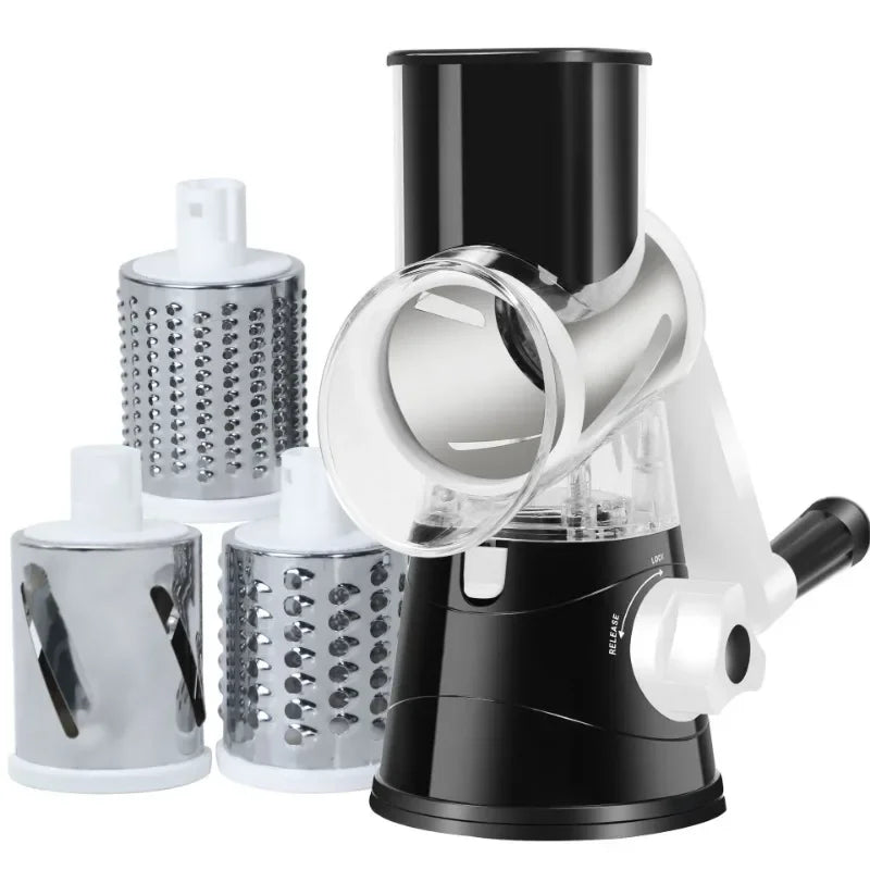 Multifunctional Roller Vegetable Cutter Hand Crank  Kitchen