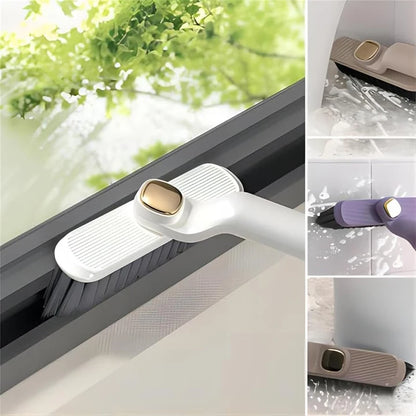 Multi-Function Rotating Crevice Cleaning Brush Hand-held