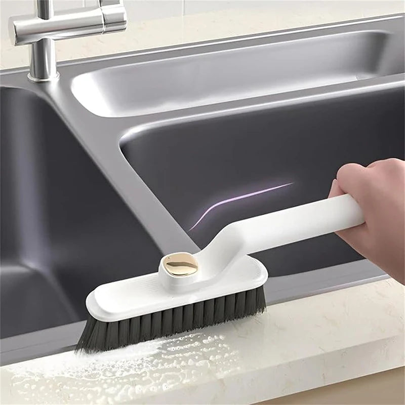 Multi-Function Rotating Crevice Cleaning Brush Hand-held