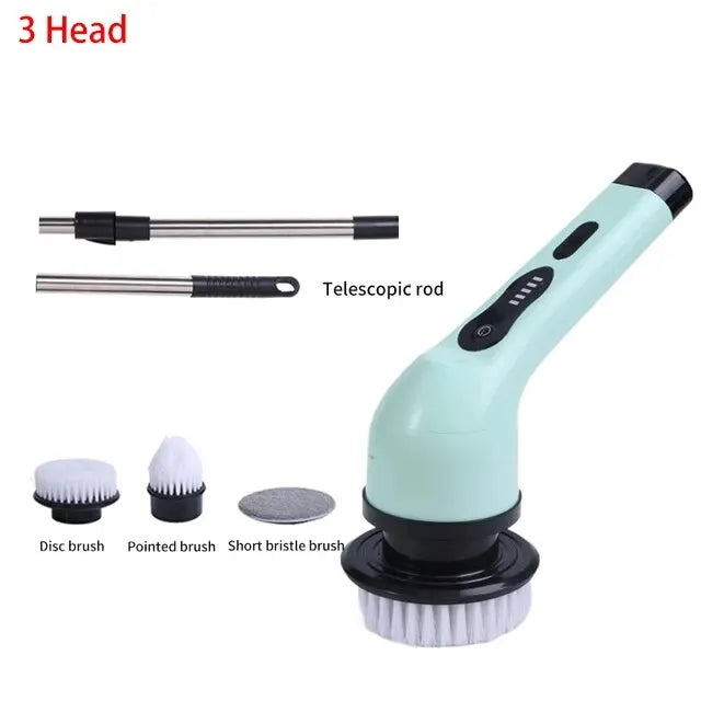 Wireless Electric Cleaning Brush Bathroom Window Kitchen