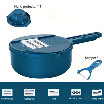 9 in 1 Vegetable Cutter Multi-Functional Potatoes Manually
