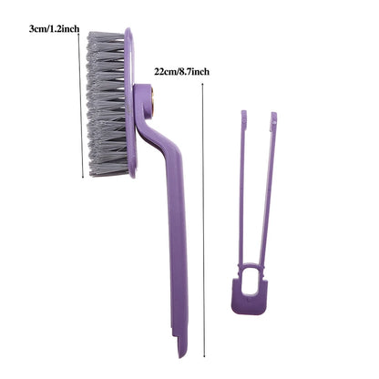 Multi-Function Rotating Crevice Cleaning Brush Hand-held
