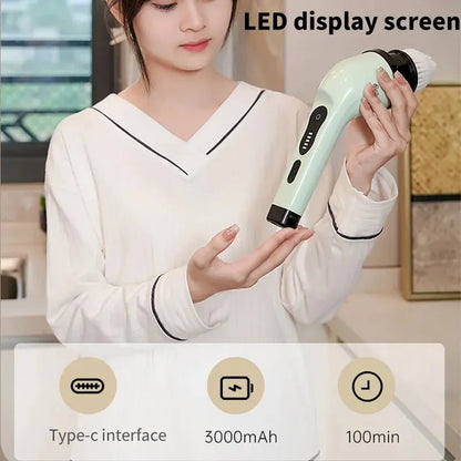 Wireless Electric Cleaning Brush Bathroom Window Kitchen
