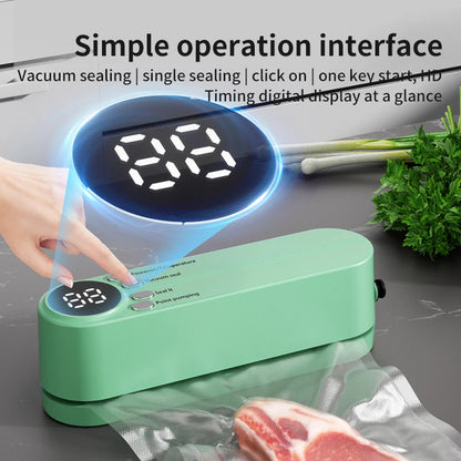 VacSnap Mini Vacuum Sealer – Keep Food Fresh Longer