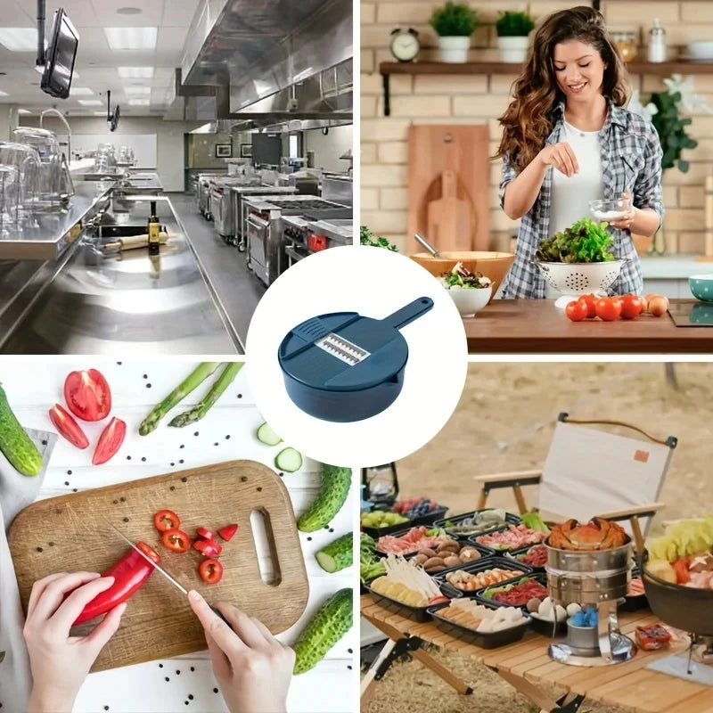 9 in 1 Vegetable Cutter Multi-Functional Potatoes Manually