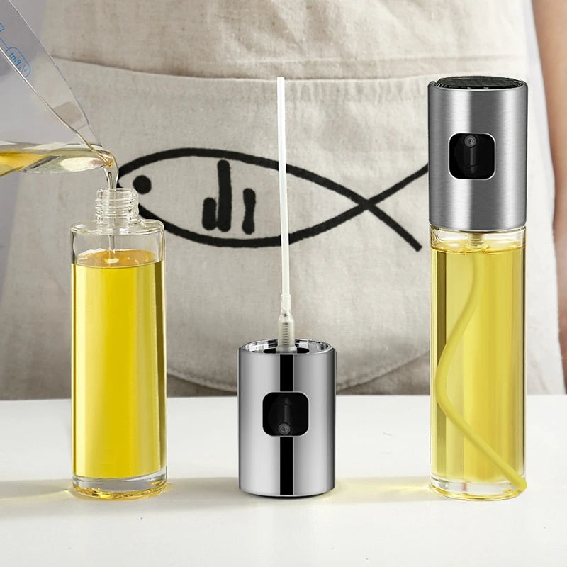 Olive Oil Sprayerl, Stainless Steel Spray Bottle Spray, Kitchen