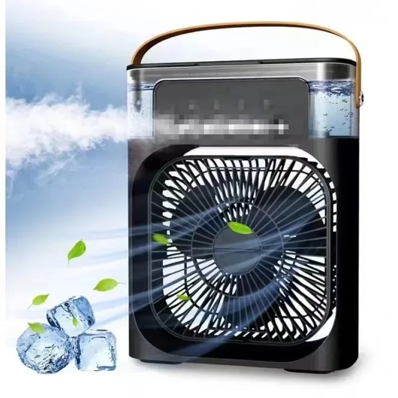 Household air humidifier, portable fan, air conditioner,